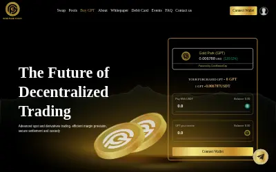 Website screenshot of Gold Park (2026-06-02)
