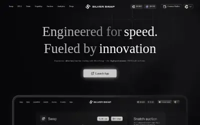 Website screenshot of Silver (2026-05-26)
