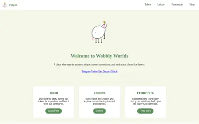 Website screenshot of pippin (2026-05-26)