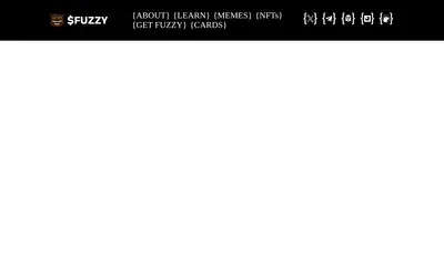 Website screenshot of Fuzzybear (2026-05-22)
