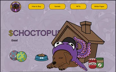 Website screenshot of Choctopus (2026-05-20)