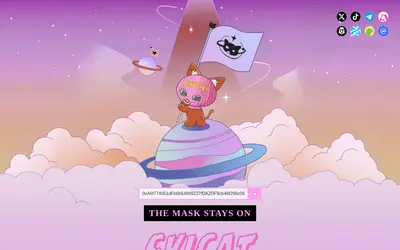Website screenshot of SKI MASK CAT (2026-04-25)
