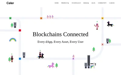 Website screenshot of Celer Network (2026-05-21)