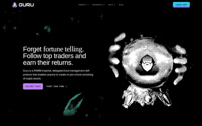 Website screenshot of Guru (2026-05-21)