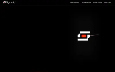Website screenshot of SYMMIO (2026-05-21)