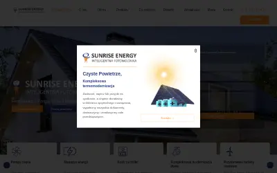 Website screenshot of Sunrise Energy Coin (2026-05-23)