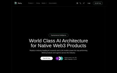 Website screenshot of Reploy (2026-05-22)
