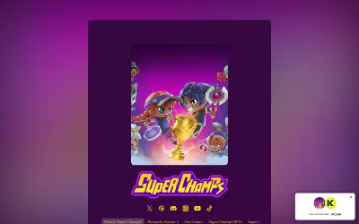 Website screenshot of Super Champs (2026-06-02)