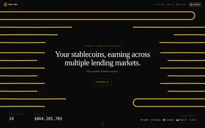 Website screenshot of Hive AI (2026-05-21)