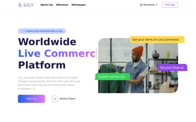 Website screenshot of Lily (2026-05-22)