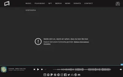 Website screenshot of Gramatik (2026-04-25)