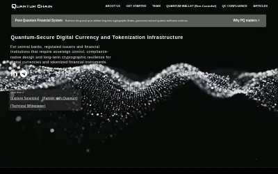 Website screenshot of Quantum (2026-06-02)