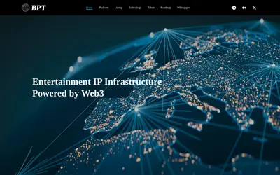 Website screenshot of Best Patent Token (2026-05-20)