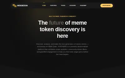 Website screenshot of CryptoHog (2026-06-02)