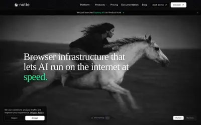 Website screenshot of nuit (2026-05-20)