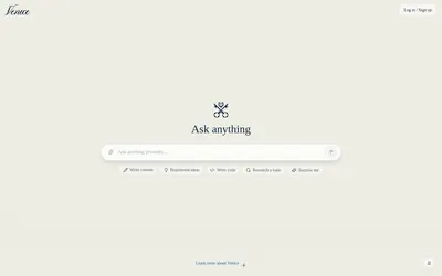 Website screenshot of Venice Token (2026-05-21)