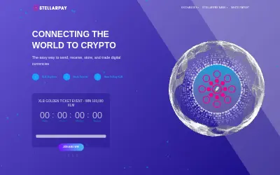 Website screenshot of StellarPay (2026-05-23)
