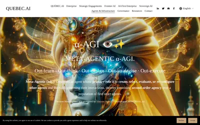 Website screenshot of AGI ALPHA AGENT (2026-05-21)