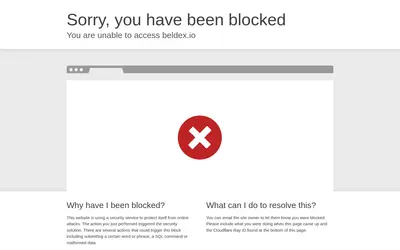 Website screenshot of Beldex (2026-05-20)