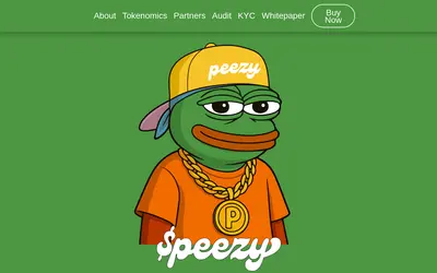 Website screenshot of Peezy (peezy.vip) (2026-05-20)