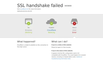 Website screenshot of Stish (2026-04-26)