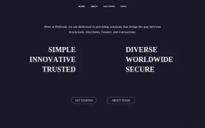 Website screenshot of BitStash Marketplace (2026-05-29)