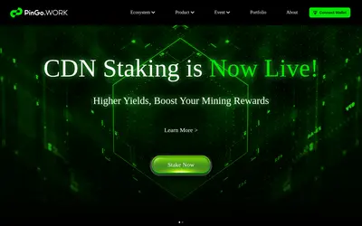 Website screenshot of PinGo (2026-05-22)