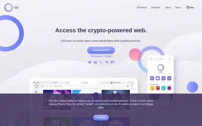 Website screenshot of nOS (2026-05-21)