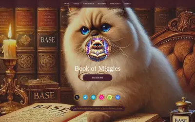 Website screenshot of Book of Miggles (2026-05-21)