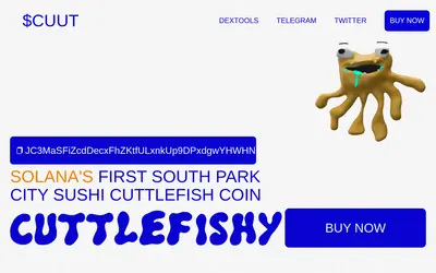 Website screenshot of CUTTLEFISHY (2026-05-22)