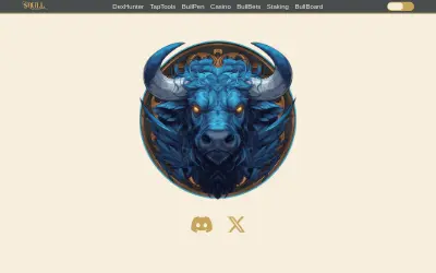 Website screenshot of Bull (2026-05-27)