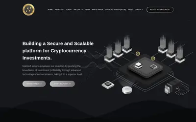 Website screenshot of NatronZ (2026-05-22)