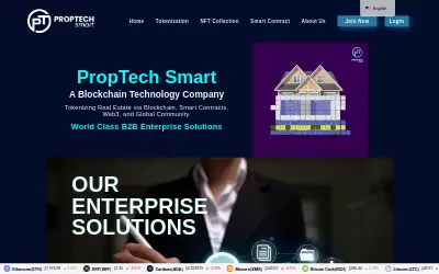 Website screenshot of PropTech (2026-06-02)