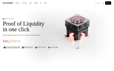 Website screenshot of Infrared Bera (2026-06-02)