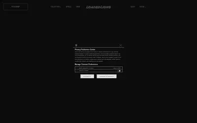 Website screenshot of Loaded Lions (2026-06-02)