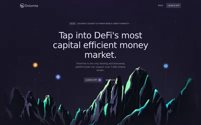Website screenshot of Dolomite (2026-05-20)