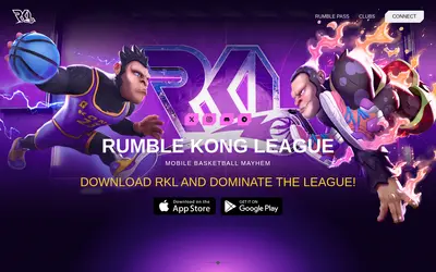 Website screenshot of FAME- Rumble Kong League (2026-05-21)