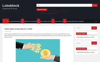 Website screenshot of Lotoblock (2026-05-22)