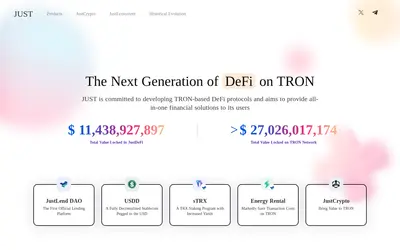 Website screenshot of Wrapped TRX (2026-04-25)
