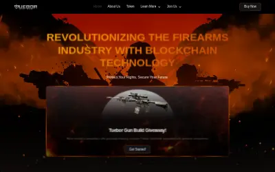 Website screenshot of Tuebor (2026-06-02)
