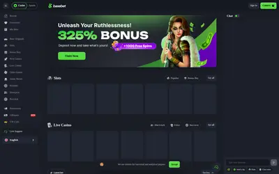 Website screenshot of Basebet (2026-05-22)