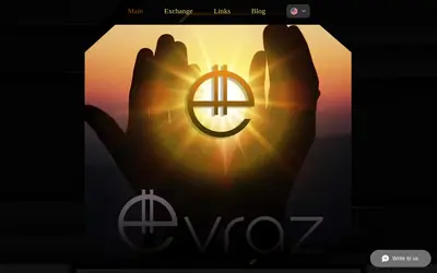 Website screenshot of EVRAZ (2026-05-21)