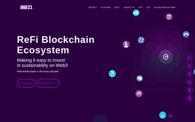Website screenshot of GGEZ1 (2026-05-20)