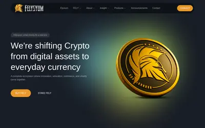 Website screenshot of Felysyum (2026-05-20)