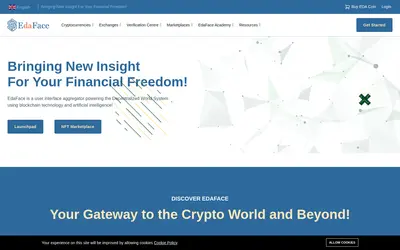 Website screenshot of EDA (2026-05-21)