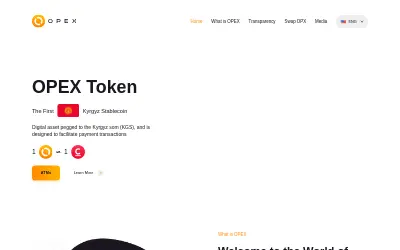 Website screenshot of Opex  (2026-05-27)
