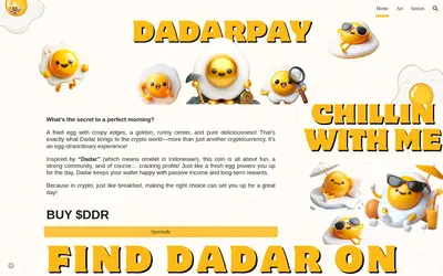 Website screenshot of Dadar Pay (2026-05-21)