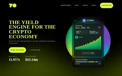 Website screenshot of Yield Optimizer BTC (2026-05-27)
