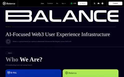 Website screenshot of Balance (2026-04-26)