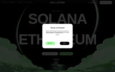 Website screenshot of Eclipse (2026-05-27)